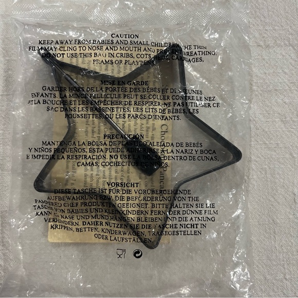 Pampered Chef Non-Stick Star Pancake Mold with Handle New in Original Package - Picture 2 of 2